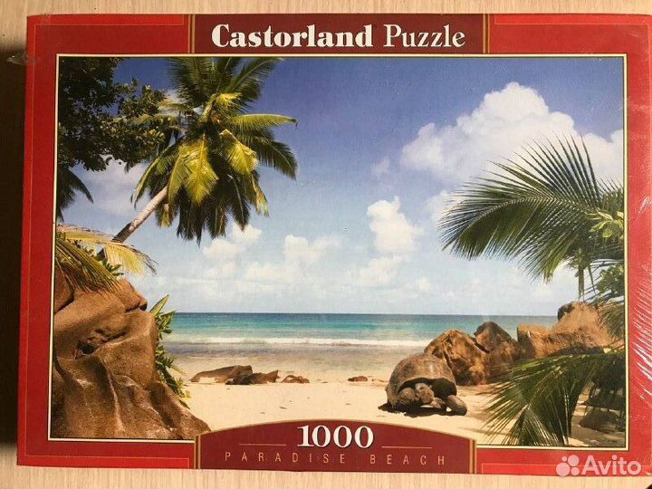 Пазл Castorland, 1000 деталей, Paradise Beach