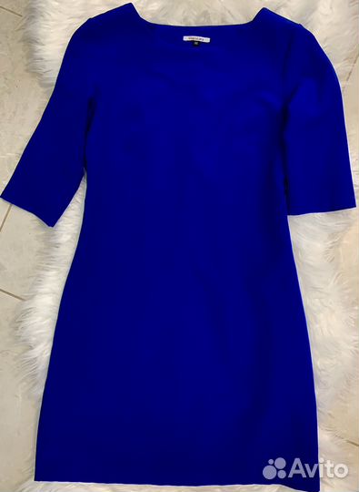 Платье женское синее 44 размер