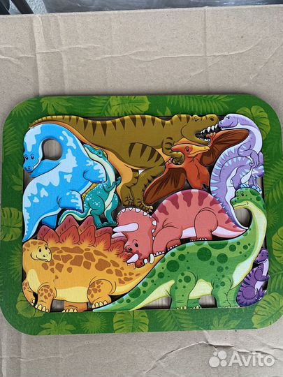 Деревянные пазлы