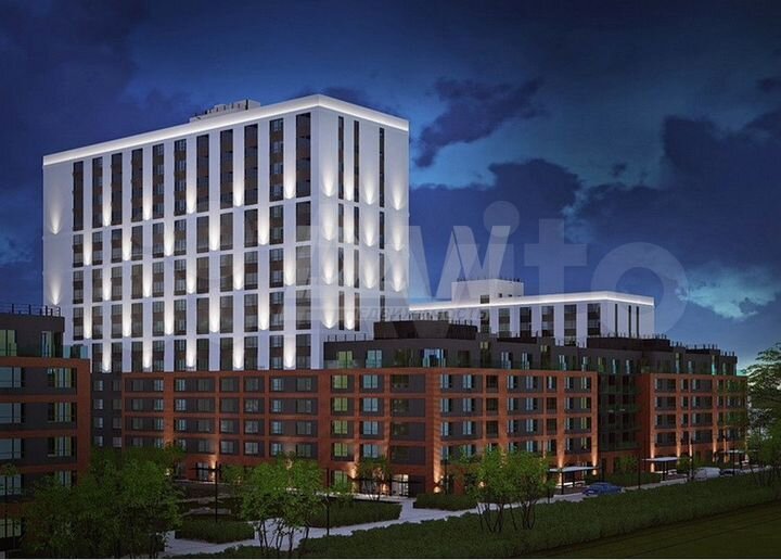 Торговое, вход на парковку