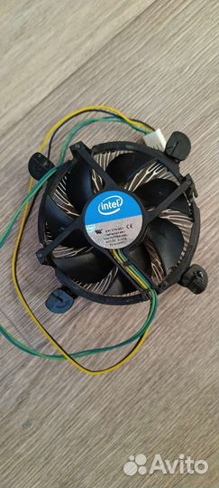Кулер процеccорный intel донар