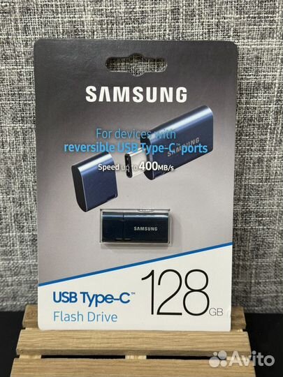 Флешка Samsung MUF-128DA 128 Gb type c Синий