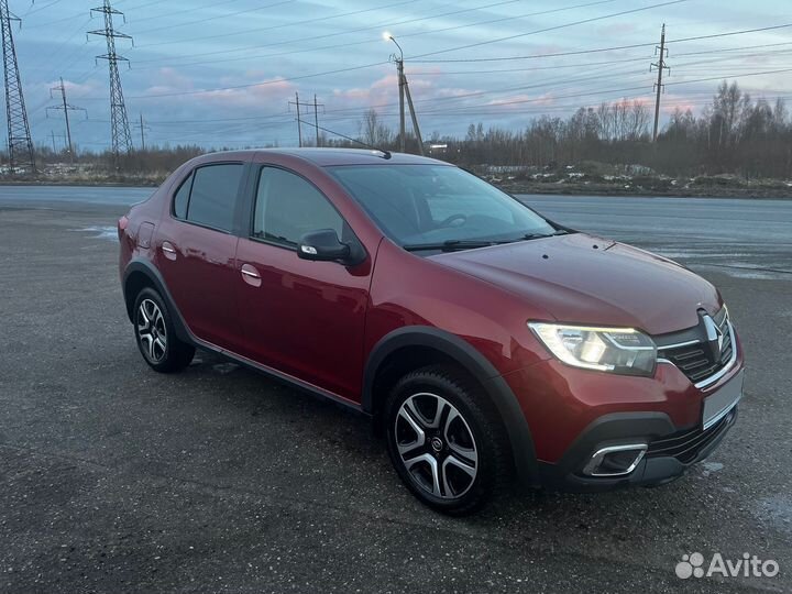 Renault Logan Stepway 1.6 CVT, 2018, 121 000 км
