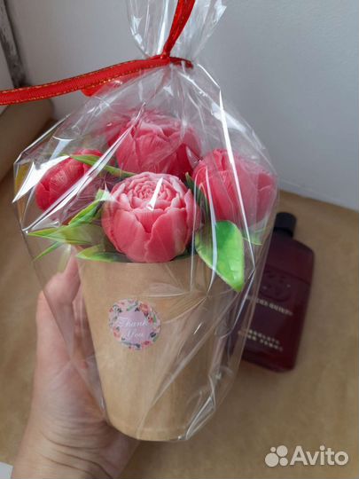 Мыльный букет