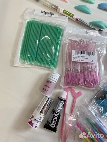 Готовый набор для ламинирования и ботокса ресниц