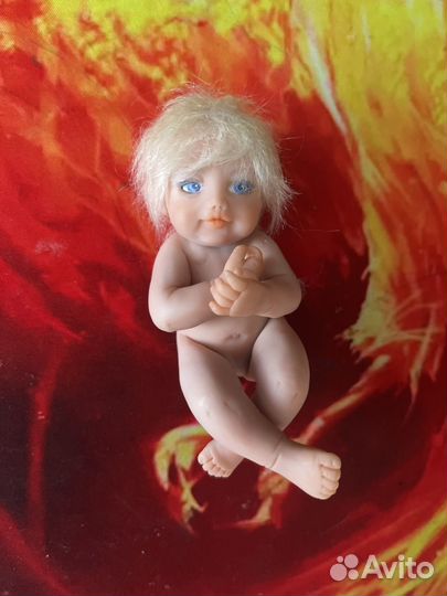 Кукла реборн мини