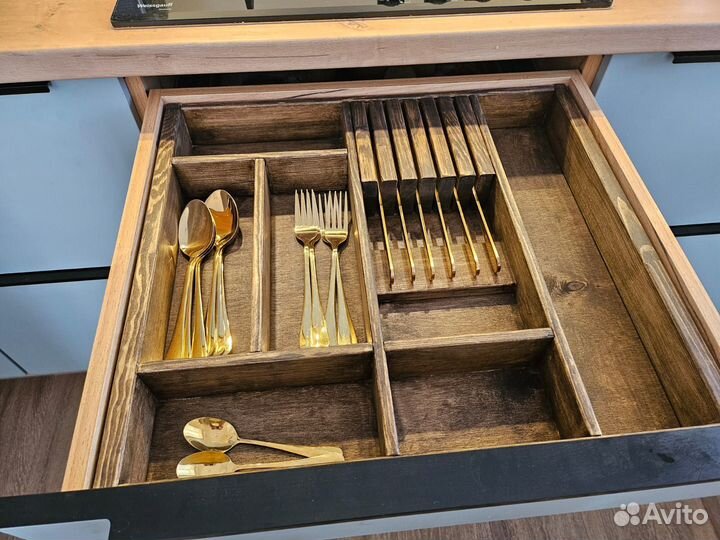 Лоток для столовых приборов на заказ