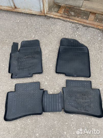 Коврики резиновые Hyundai Solaris