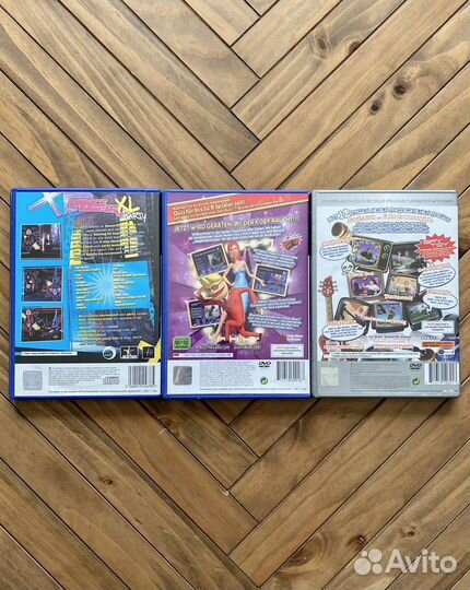 Лот из трех дисков (PS2)