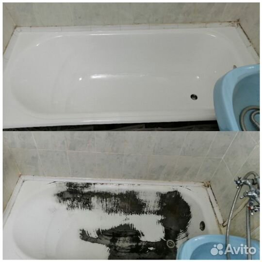 Реставрация ванн эмалировка акрилом
