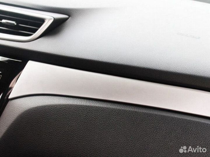 Накладка на переднюю панель Nissan Qashqai 2014-нв