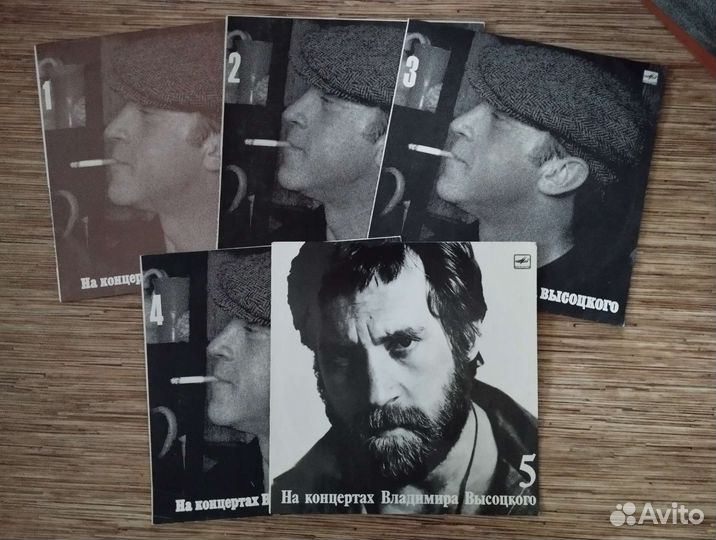 Виниловые пластинки Высоцкий