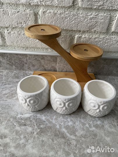 Кашпо керамика «Совята»