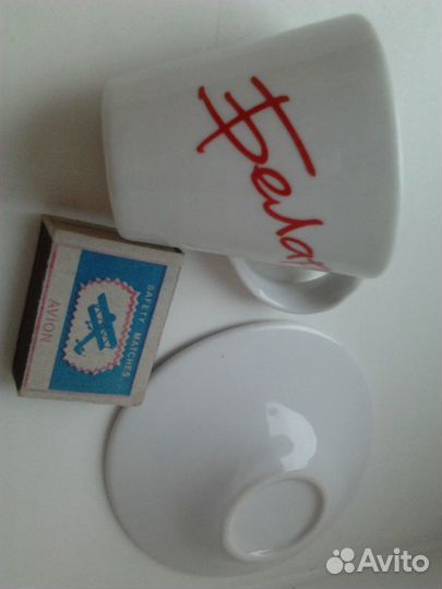 Кружка на блюдце 