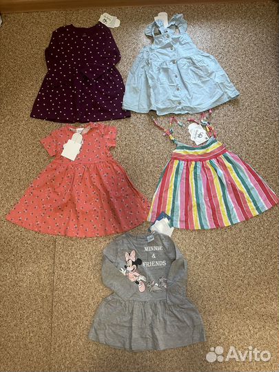Одежда новая для девочки 80-86-92