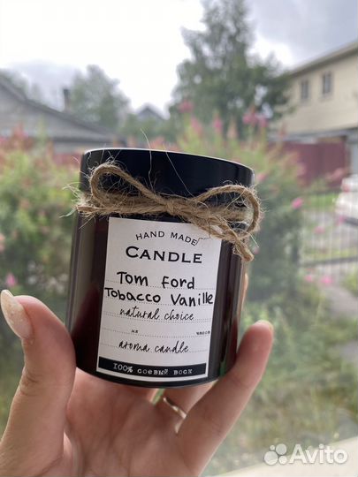 Свечи из соевого воска