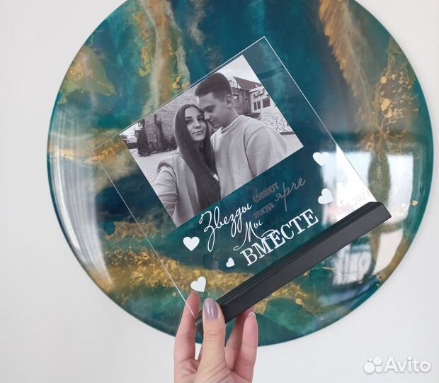 Постер рамка с фото на стекле (размеры) art097