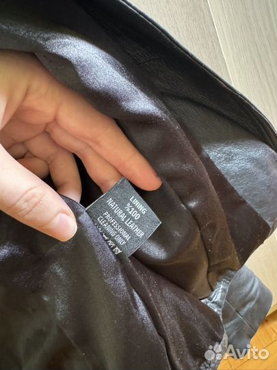 Кожаная куртка натуральная