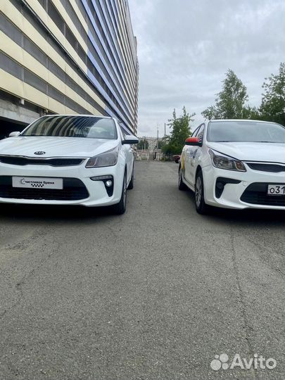 Аренда авто такси kia rio