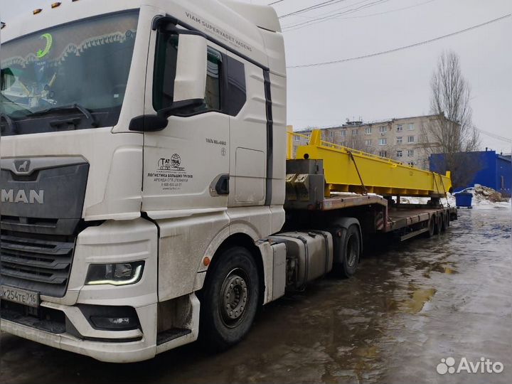 Аренда услуги трала / негабаритные перевозки