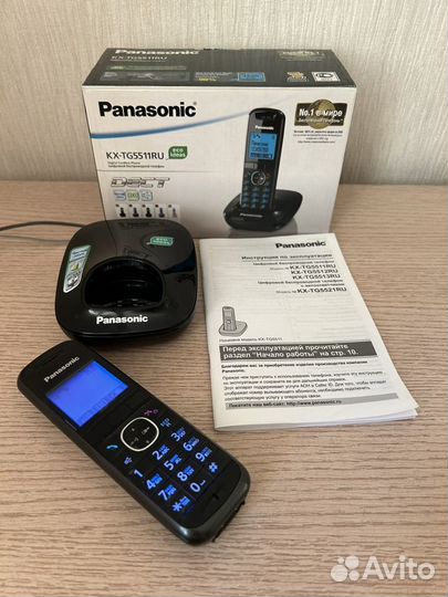 Panasonic KX-TG5511RU беспроводной телефон