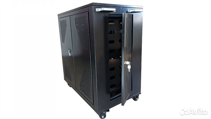 Тележка-сейф для хранения и подзарядки ноутбуков