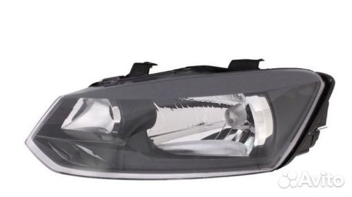 Фара левая Volkswagen Polo 10-15 дорест