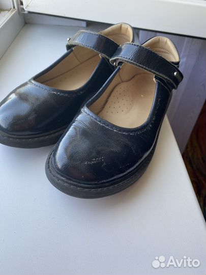 Туфли для девочки школьные