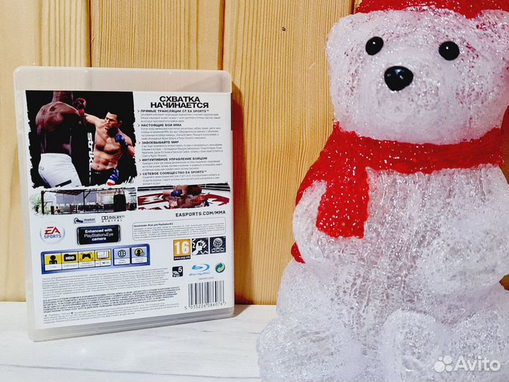 Игра MMA (бои мма) PS3 (бу)