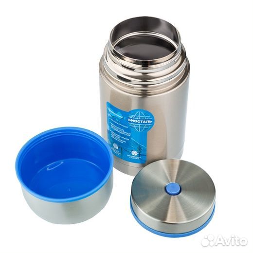 Термос 1 л для еды с чехлом