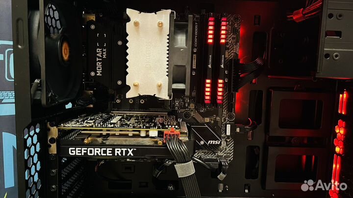 Игровой компьютер Ryzen 5 2600/ RTX/ 32 Озу