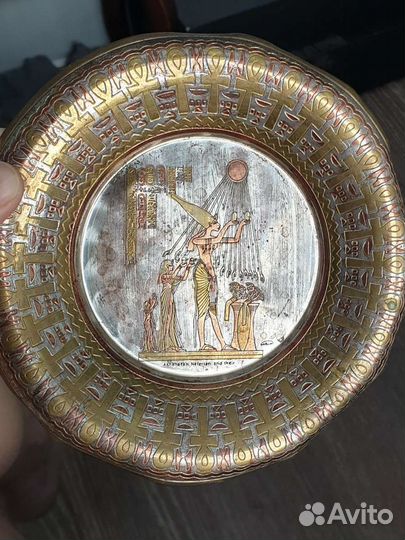 Тарелки металлические Египет, Тунис