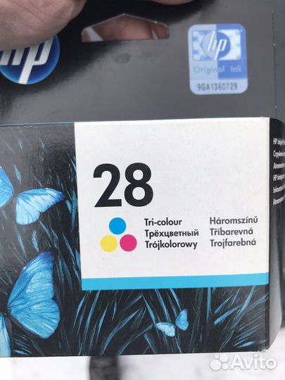 Картриджи hp б/у