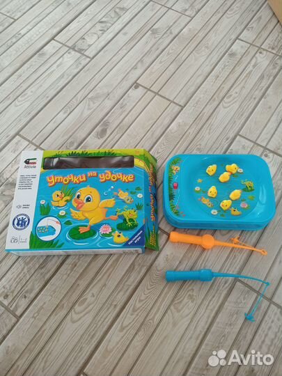 Игра настольная Уточки на удочке