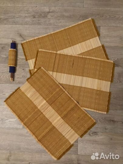Салфетки сервировочные, циновки 6шт