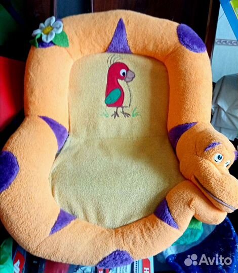 Детское мягкое кресло-качалка