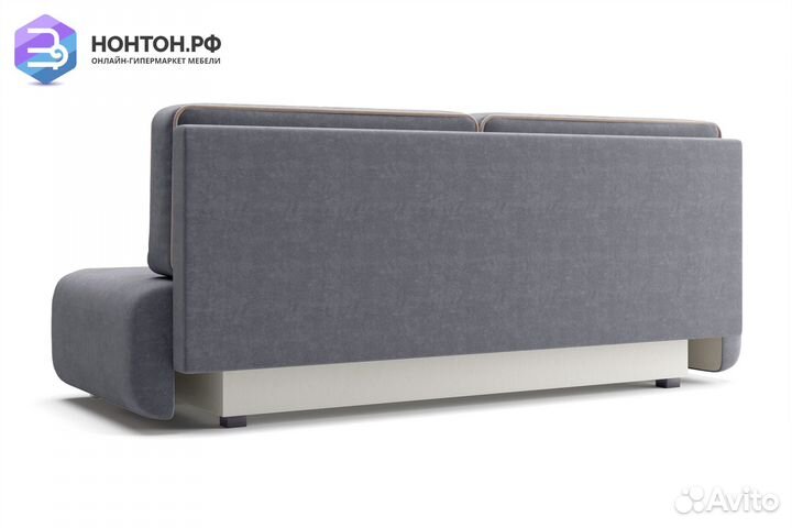 Диван еврокнижка Нео темно-серый
