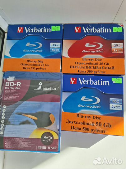 Диски Blu-ray Verbatim