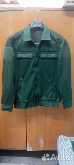 Костюм офисный с длинным рукавом, зеленый