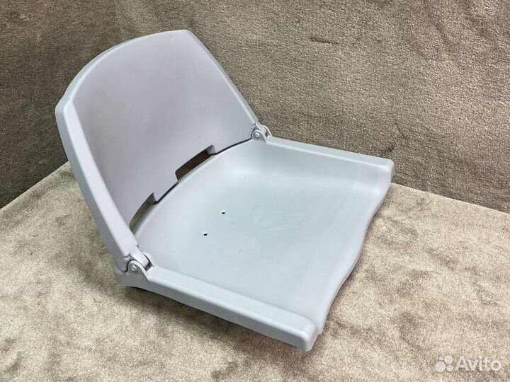 Кресло складное, пластик, цвет серый, MR