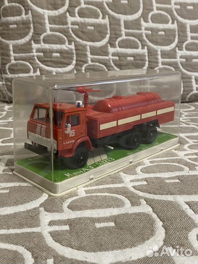 Модель автомобиля Камаз 53213 пожарный