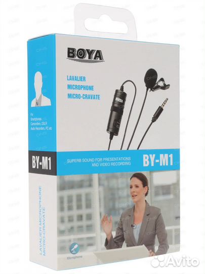 Петличка boya by-m1