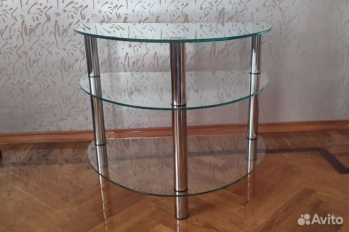 Столик стеклянный