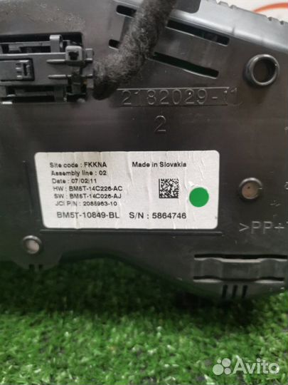 Щиток приборов Ford Focus 3 хетчбек 1.6 pnda 2012