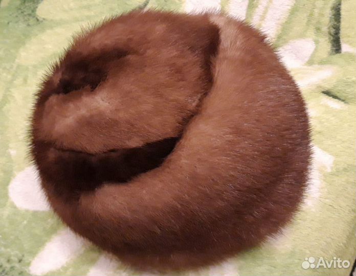 Норковая шапка женская новая