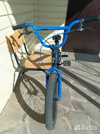 Bmx Tech team FOX (синий,черный)