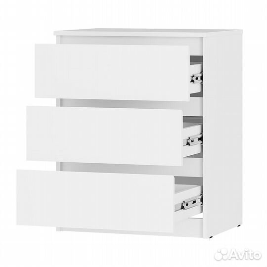 Комод белый симпл км 01