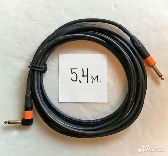 Инструментальные, микрофонные, студийные кабели