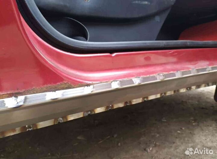 Пороги для Chevrolet Niva 1998-2020 (21236)