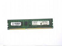 Модуль памяти dimm DDR3 4Gb 1600Mhz Crucial